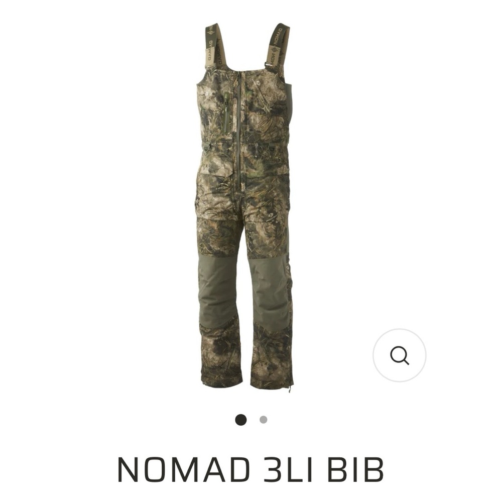 Men’s NOMAD bibs size XL NWT